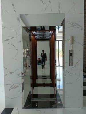 Công trình thang máy gia đình tại Bắc Ninh